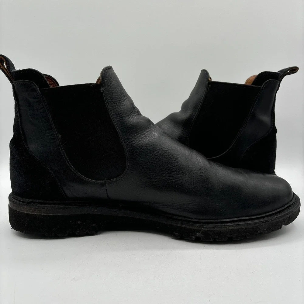 Allen Edmonds Discovery Chelsea Boots Men's Size 13 D Black Leather 4939 $425